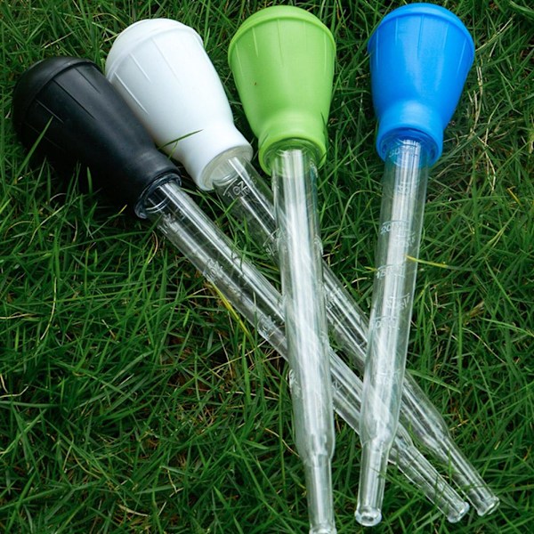 Akvarium Sugkopp Avföringsbytare Vattenbytare Mini Manuell Rengöring Sugare Vatten Fisk W8e1 Blue One size