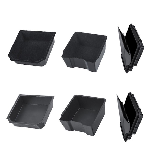 Armstödsbox magnetisk absorptionsbox för Tesla~Model Y Juniper 2025 K3O5 Y9P9 3pcs Flocking One size