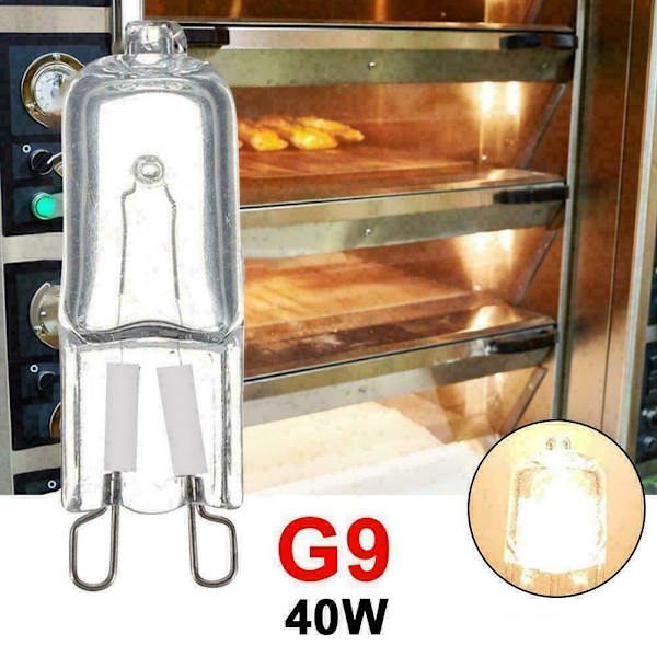 G9 LED-lampa Dimbar 40W Bi-Pin Sockel Halogenlampa 1500-2000H F9I7 Z6L6
