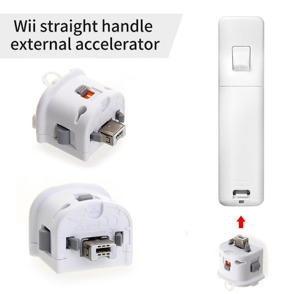 Motion Plus MotionPlus Adapter Wii Fjärrkontroll H3G9 N2V5 Q09C