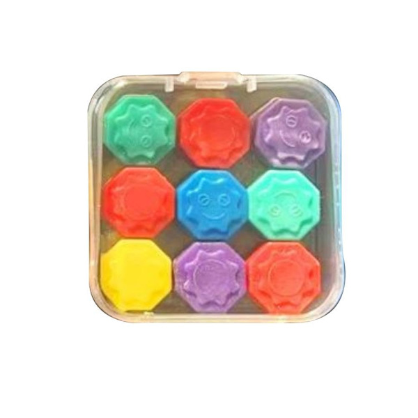Gonggi Koreansk Spel Sten Fånga Leksak, Gonggi 9st Set Squid Gong Gi Spelgrus Gonggi Spel Koreansk Sten Set Jack