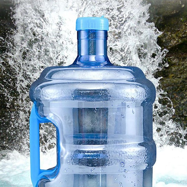 Stor Återanvändbar 3/5 L Vattenflaska Dunk Behållare BPA-fri Kontor Hem-- blueB 7.5L