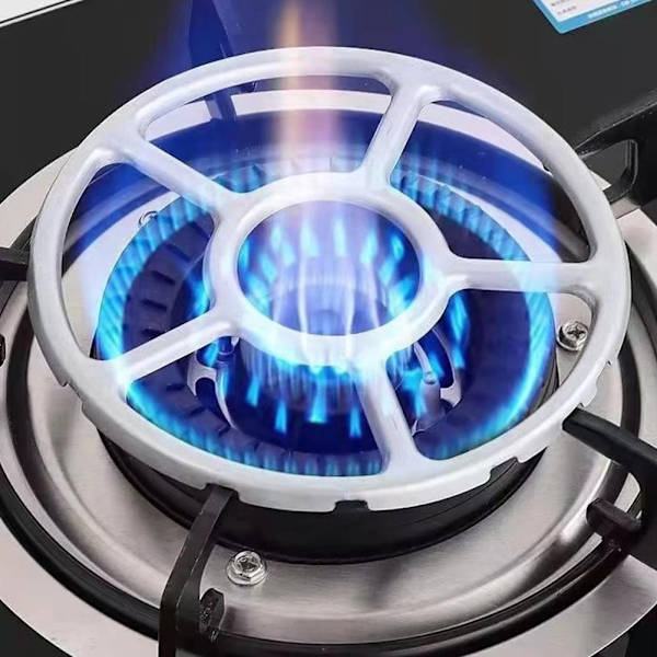 Gasspisram Gasspis Tillbehör Liten Kastrull Extra Hållare Anti Mjölk Gas Wok Halkskydd K0q0