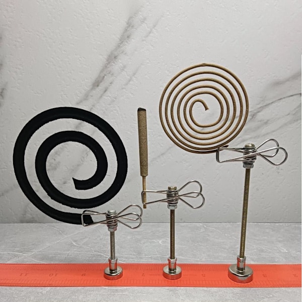Magnetisk Myggspiralhållare Askfat Bas Hem Rökelse Mosqui C 3pcs