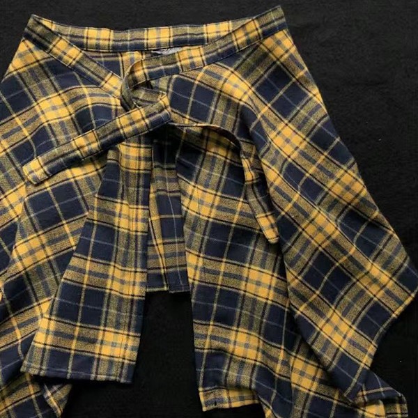 Klänning över byxor, moderiktig ny kombination, bekväm att bära A6R7 001 One size