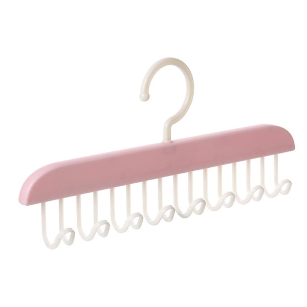 Bälteshängare för garderob, halkfri förvaring, antihalk, multikrok, BH-hängare pink 1PC
