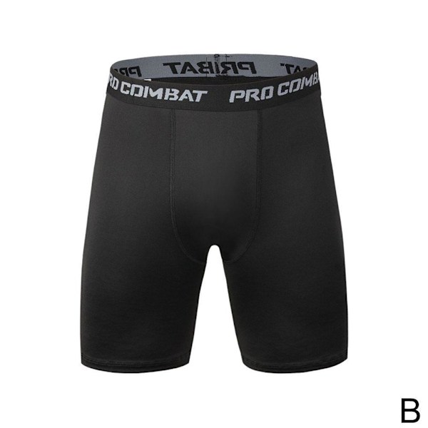 Basketbol Herr Leggings Kompression Byxor Sport Leggings Basketbol Fem Punkter Shorts Snabbtorkande Löpning Träning Fitness Byxor Elastiska Gray line XXXL