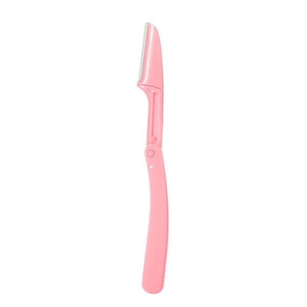 Vikbar Ögonbrynstrimmer För Kvinnor Utbytbar Blad Säker För Nybörjare Att Använda V7k3 pink 1pcs