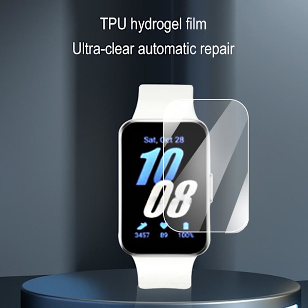 HFINGAQEX Mjuk TPU Klar Smartband Skydd för Samsung Galaxy Fit 3 Smart Armbandsskydd TPU För Fit3 Skärm R3R6 Skydd