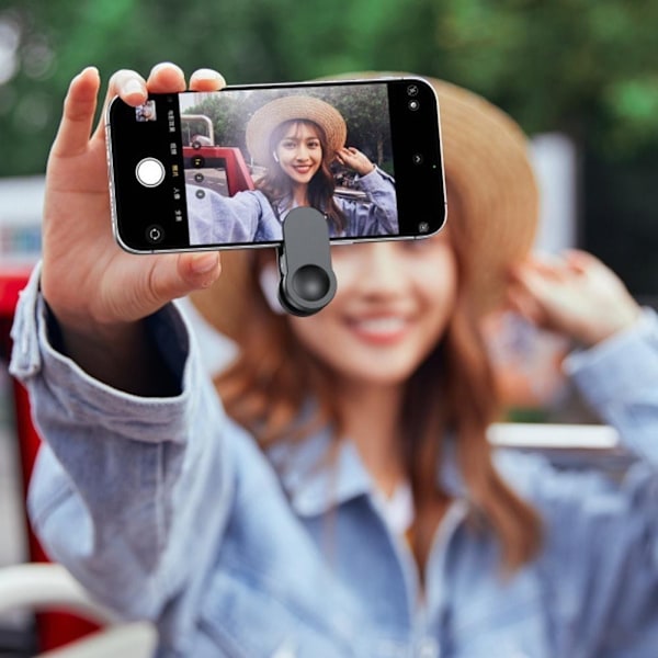 Mobiltelefon Bakre Selfie Spegel Kompakt Selfie Spegel Multifunktionell Telefonhållare För IPhone U0B0 white 1pcs