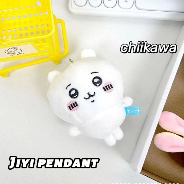 Chiikawa Anime Plysch Hänge Söt Tecknad Usagi Docka Hänge Gåva 10cm Plysch O1U7 Apricot One size