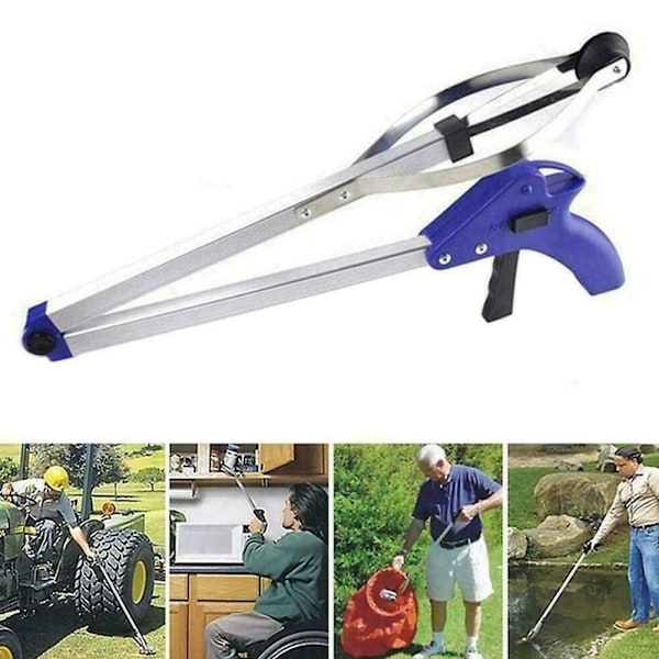 Lättviktig hopfällbar plockare för skräp, hjälpmedel för funktionshindrade A8I3. U3B9 UK blue One-size