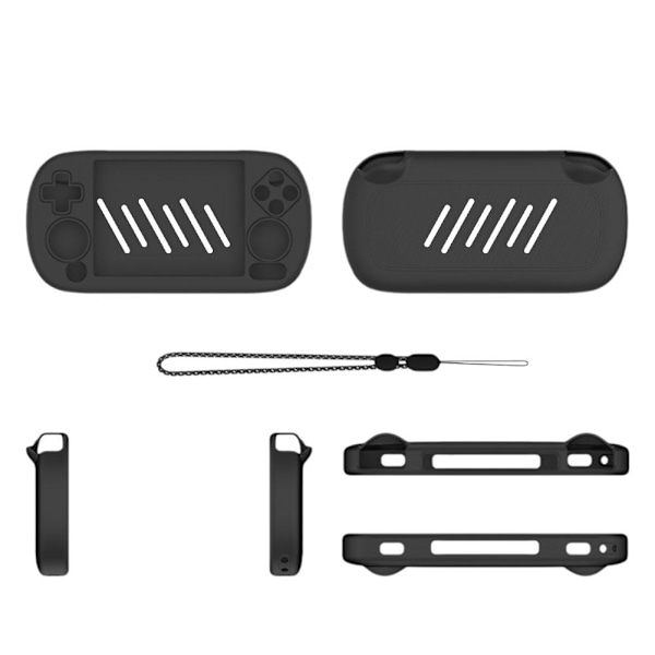 för Anbernic RG40xx H Skyddsfodral Stöttåligt skydd Handhållen R9 Black 1pcs