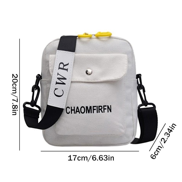 Koreansk Mobilväska För Kvinnor Sling Bag Mini Resväska Crossbody-väska D0u1 White One size