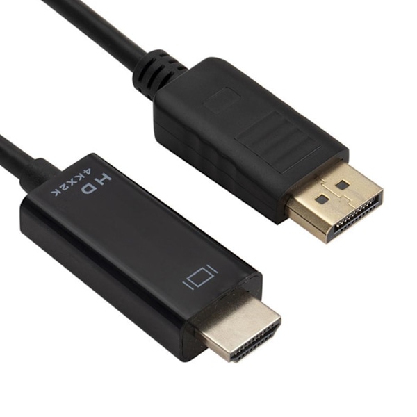 1.8m Kvalitets Display Port Dp Till Hane Lcd PC HD Tv Laptop Adapter Kabel AV V6W9