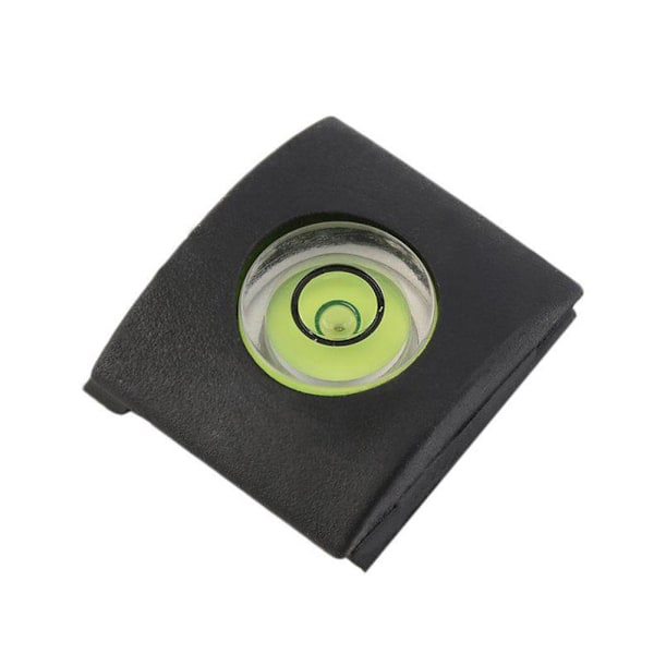 1/10x Flash Hot Shoe Cover Cap BUBBLE Spirit Level UKN blackA one-size