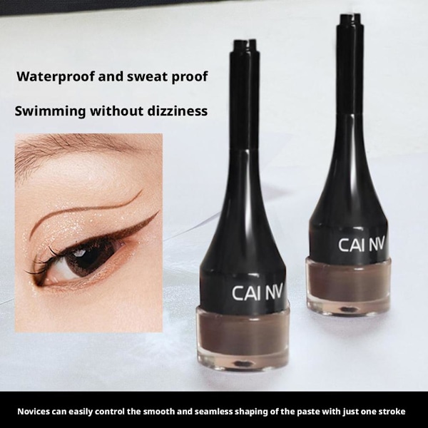 Vattentät Långvarig Eyeliner Penna Smink Flytande Eyeliner Cr Z7A4