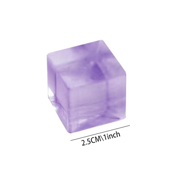 Mini Isblock Leksak Stressboll Leksak Ny Transparent Lot L5 Kub Fidget F6Y6 T3U6 green one-size