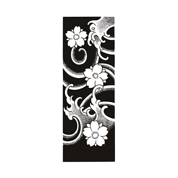 Retro Blomtatuering Klistermärke För Män Vattentät Och Långvarig Temporär Tatuering Klistermärke Arm R6V1