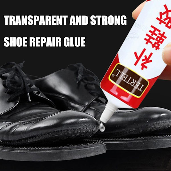 GINTBN Skolim, Skolim för Reparation av Sula, 60ml Sneakerslim, Starkt Multifunktionellt Lim för Sneakers, Vandringsskor, Stövlar