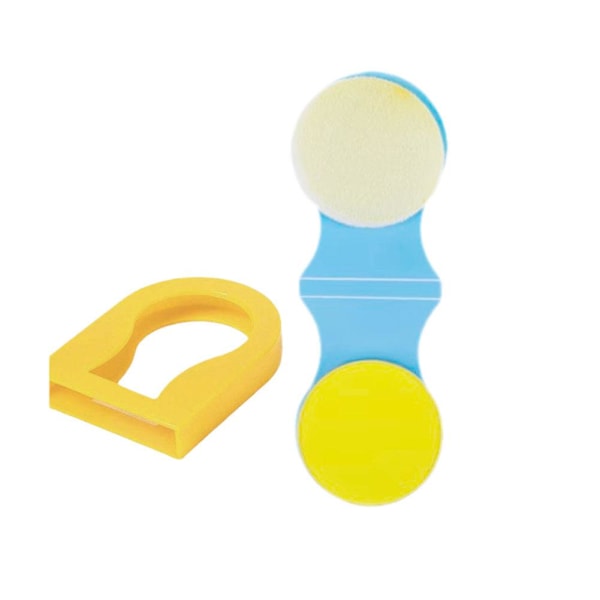 Hårkrita Flickor Present Temporär Färg Kit Tvättbar Hårkrita Färg P2A1 yellow One size