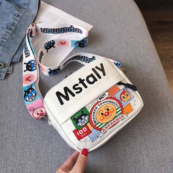 Koreansk Stil Söt Vardaglig Axelväska Ny Stil Modeväska Tecknad Pu Messenger Axelväska I7a7 Style three onesize