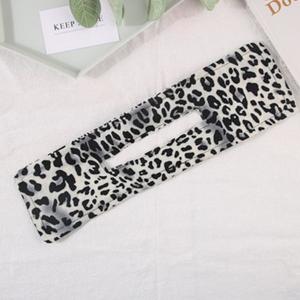 Kvinnor Lazy Hair Curler Magic Bun Maker Styling DonutBow Band Former Twist ♤♤ black polka dots one-size