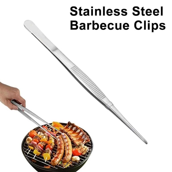 30CM Fin Pincett Tång, Extra Lång Rostfritt Stål Pincett Tång Lot J4