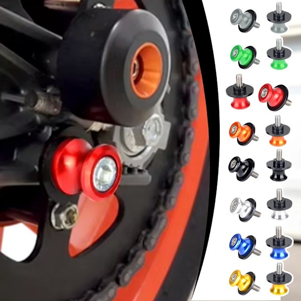 Kreativa Universella Motorcykelställ Lyftram Skruvar Modifiering Suppl Y6H6 titanium One size