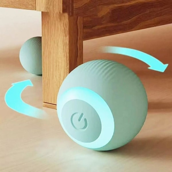 Gravity Smart Rullande Boll Kattunge Elektrisk Leksak Retande Avlastande Boll Retande Katt Katt Bitbollar F0t2  blue 1pcs