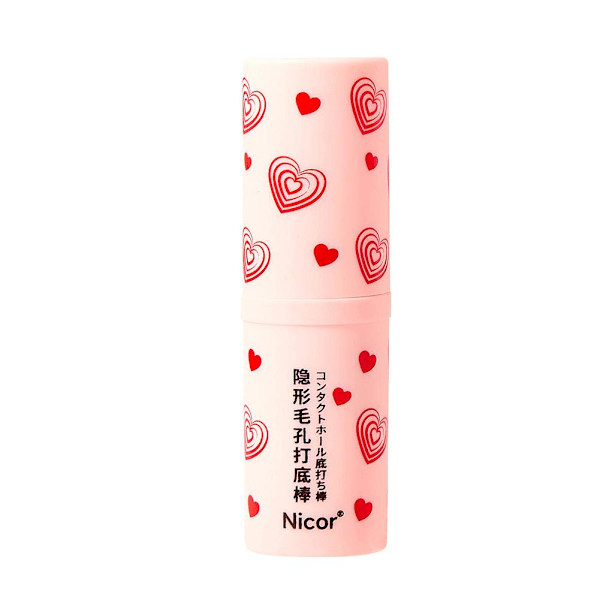 1/2x Magisk Pore Eraser Vattentät Ansiktsprimer Stick Primer Priming NICE O9D3 pinkA 8g 2pcs