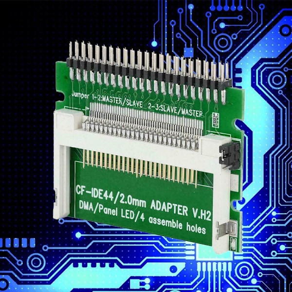 CF Compact Flash-kort till 2.5\" 44-Pin IDE Laptop PC π✨ д} с Adapter F9U3 W1V8