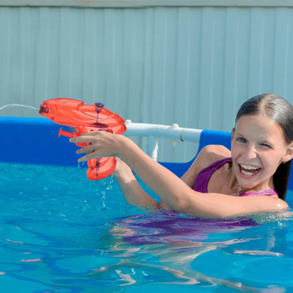 Mini Vattenpistol För Barn Sprutleksak Utomhus Strand Pool Spelfavorit Red Onesize