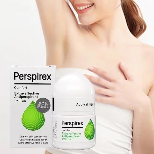 Perspirex Comfort Extra Antiperspirant Roll On Kontroll Svett & Lukt 20M