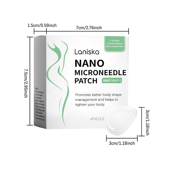 Nano Micro Nål Plåster Slimmande Micro Nål Plåster Uppstramande LineCare Plåster
