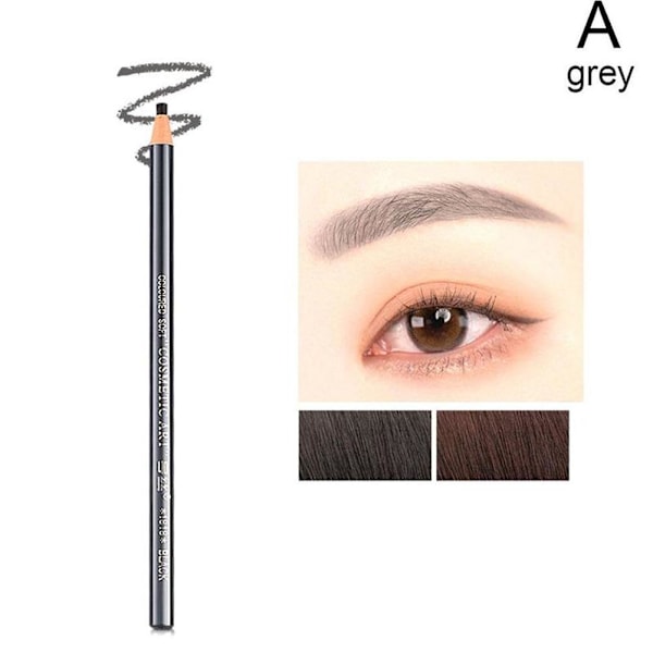 Micro Blading Tattoo Ögonbrynsfärg Penna Långvarig Ögonpenna Smink Bryn 3D 09#Deep coffee One-size