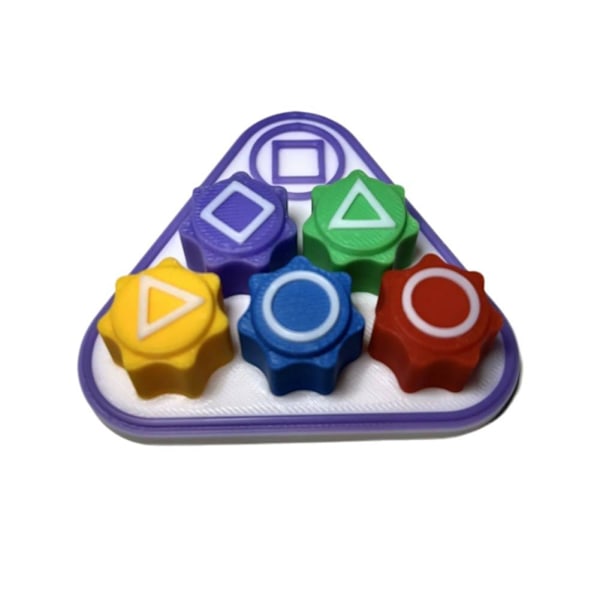Squid Game 2 Gonggi Stenar 3D-Printade Koreanska Traditionella Jack St A 1set