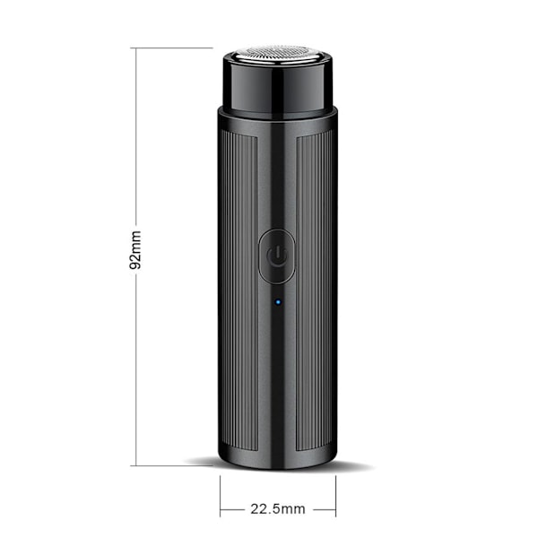 Mini Rakapparat För Män Kvinnor Automatisk Rakapparat Portabel Rakapparat V7L4 black One size