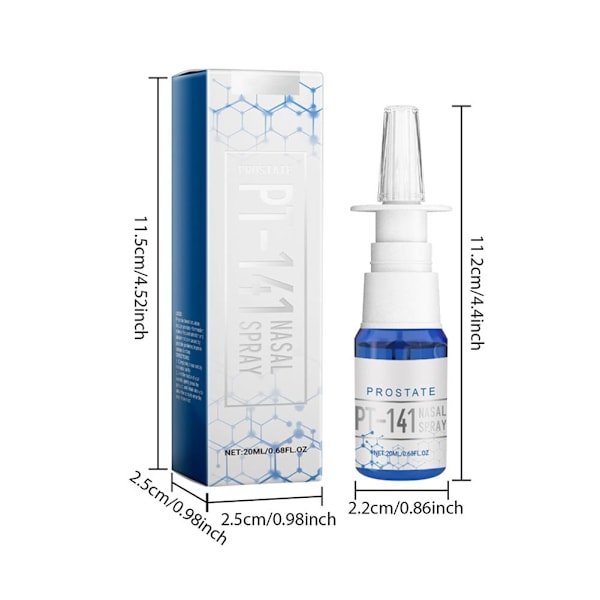 1 st 20 ml PT-141 Nässpray, Nässpray för Prostatahälsa