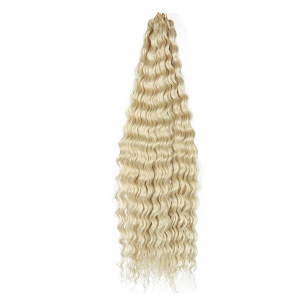 30 tum lång Deep Twist syntetiskt hår Deep Curly Hair Extension. 613 onesize