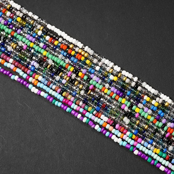 Bohemisk Färgstark Glasögonkedja Justerbar Längd Läsglasögon Kedja Rep Glasögon Snodd Tappade Mode Glasögonrem G7T5 purple one size