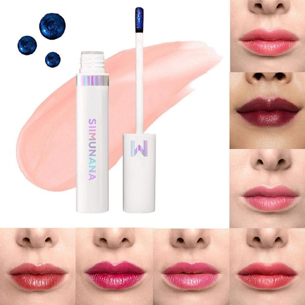 Läppfärg Peel off Läpp-tint Tattoo Färg Vattentät Långvarig 04#Darling(bright plum) 4ML