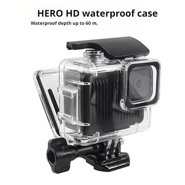 Vattentätt dykhus för Hero 11 Black Mini, undervattensskyddande skal för Go