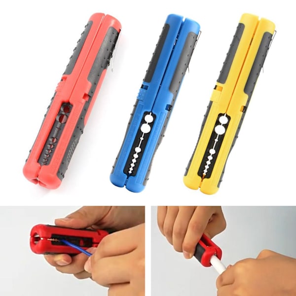 Penna Form Kabelskalare för Bekväm Skalningε D3P7 Yellow one