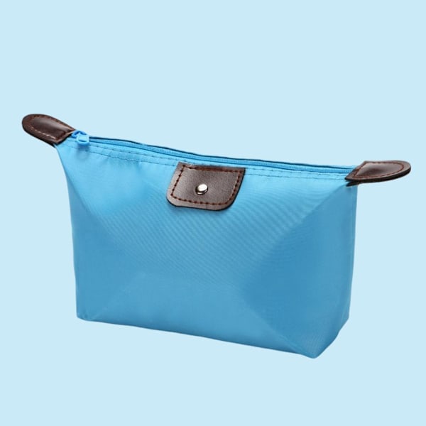 【cod】 Clutchväska Stor Kapacitet Högkvalitativ Socker Smink Portabel Sommar Damväska Liten A8y7 Sky blue One size