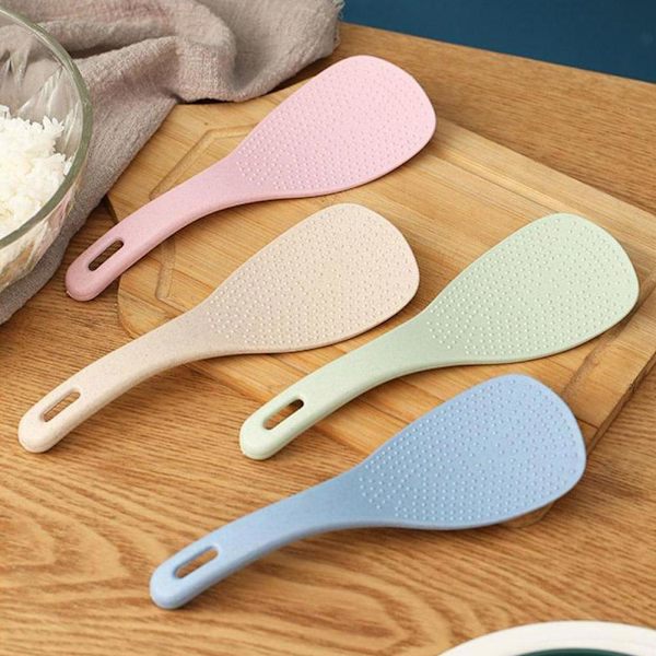 Risssked av vetehalm, non-stick, fyrkantig, värmebeständig Simp T3C1 green 1pc
