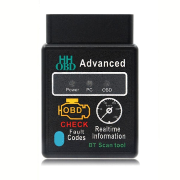 OBD2 Bil Bluetooth Kodläsare Scanner ELM 327 Fordonsdiagnostik OBDII UK~ST