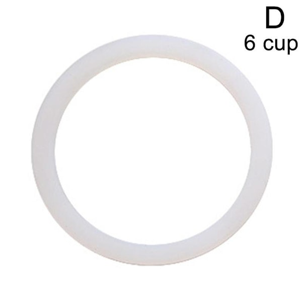 Ersättningspackning För Kaffekanna Espresso Moka Spis Gummi Silikon IN 6 cup One-size
