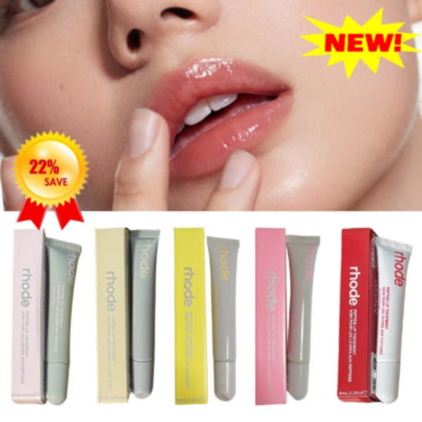 Rhode Peptide Läpptoning Behandling Återfuktande Läppglans Balsam 8-Färger cinnamon roll  10ML