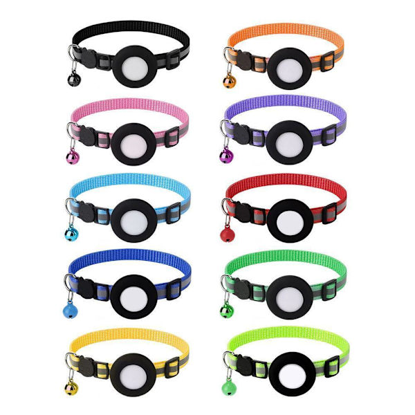 Säkerhetskoppel Kattunge Halsband Snabbkoppling Reflex US Vis HOT Bell L2S2 orange 1pcs